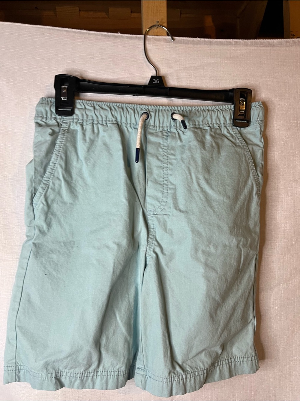 Tommy Bahama Kids Light Aqua Drawstring Casual Shorts
